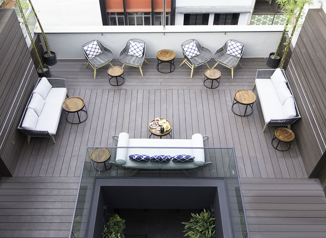 Outdoor Roof Hotel NuVe Elements Singapore